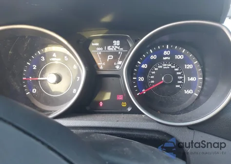 2013 Hyundai Elantra Gls z USA, uszkodzony, nr VIN 5NPDH4AE9DH370089